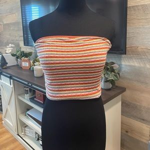 fall color tube top
